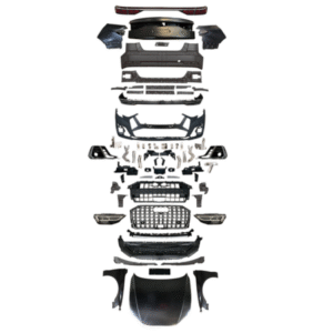 Horch D5PA Upgrade Facelift Matrix Conversion Body Kit Compatible With Audi A8 D4 (2010-2017) To 2018+