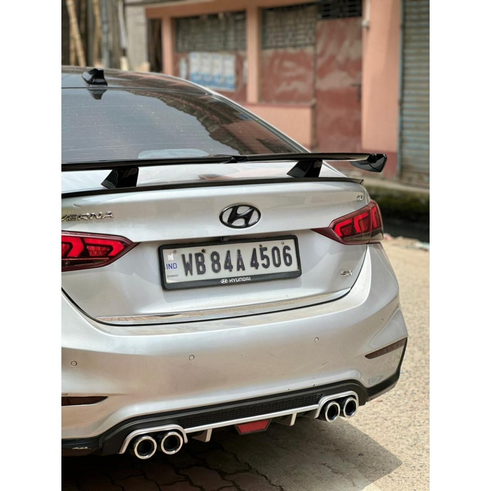 Hyundai Verna 2017-20 Bumper Diffuser - Sporty - Image 2