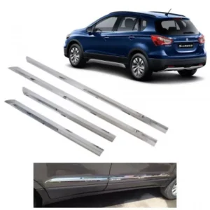 Maruti Suzuki S Cross Body Chrome Side Moulding - Set Of 4