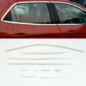 Maruti Suzuki Baleno Full Window Chrome Garnish Trims (Set Of 20Pcs.)