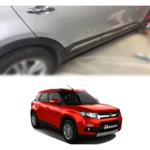 Maruti Vitara Brezza Door Chrome Side Beading Beading Trims (Lower side)
