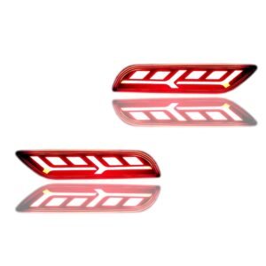 Bumper LED Reflector Lights Lamborghini Style For Hyundai Creta Facelift 2018-2020 (Set of 2Pcs.)