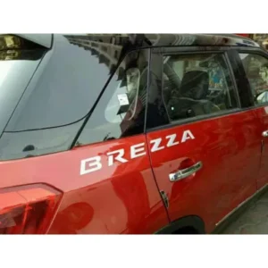 Car Logo 3D Letter Stickers Emblem For Maruti Vitara Brezza