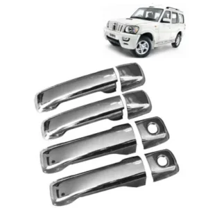 Cnleague Mahindra Scorpio 2009-2014 Door Handle Chrome Garnish