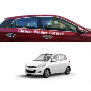 Hyundai I10 Old Full Window Chrome Garnish Trims