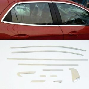 Honda City 2009 Full Window Chrome Garnish Trims (Set Of 22Pcs.)