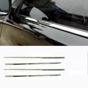 Skoda Rapid Lower Window Chrome Garnish Trims (Set Of 4Pcs.)