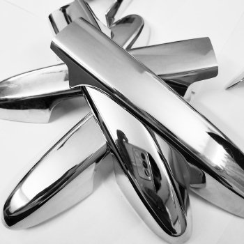 Cnleague Honda Jazz 2015 Onwards Door Handle Chrome Garnish - Image 2
