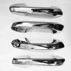 Cnleague Chrome Door Handle Cover for Kia Carens Clavis 2025 Onwards - Sensor with Key