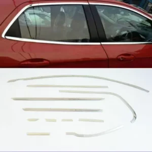 Renault Duster Full Window Chrome Garnish Trims (Set Of 22Pcs.)