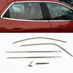 Hyundai i20 Elite 2014-2018 Full Window Chrome Garnish Trims (Set Of 12Pcs.)