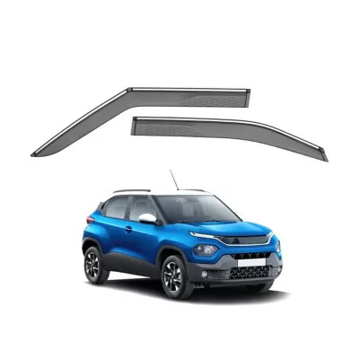 Galio Chrome Line Door Visor for Tata Punch 2021 Onwards