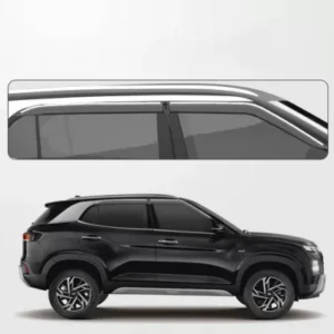 Galio Hyundai Creta 2020 Onwards Window Door Visor with Chrome Line