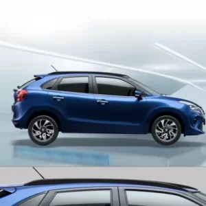 Galio Maruti Suzuki Baleno 2015 - 2021 ABS Roof Rail Black - Set of 2