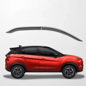 Galio Tata Nexon 2017 Onwards Window Door Visor with Chrome Line