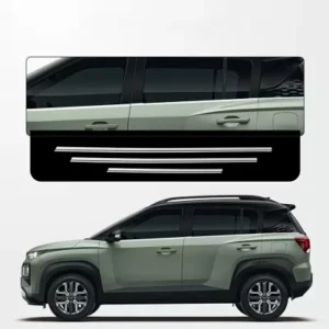 Cnleague Lower Window Chrome Garnish for Hyundai Exter 2023 Onwards
