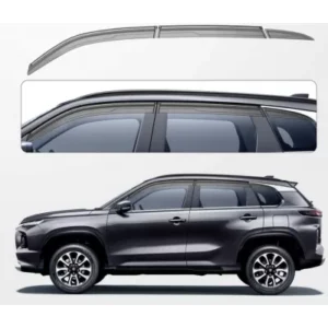 GFX Maruti Suzuki  Grand Vitara 2022 Onwards Window Door Visor with Chrome Line