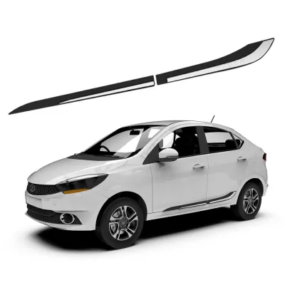 GFX Tata Tigor 2016 Onward Door Side Cladding - Set of 4