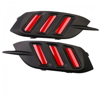 Honda New Civic 2019 Bumper LED Reflector Lights in Mustang (Set of 2Pcs.) - Image 2