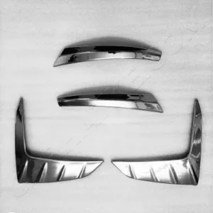 Hyundai i20 2020 -24 Customized Chrome Finish Bumper Protector Guard (Set Of 4Pcs.)