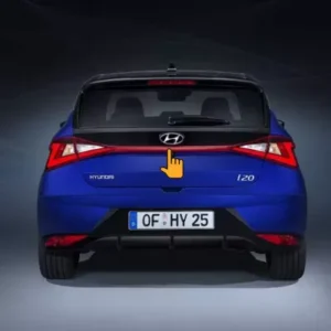 Hyundai i20 2020 Onwards Rear Tail Middle Lamp in Smooth Moving Metrix Effect