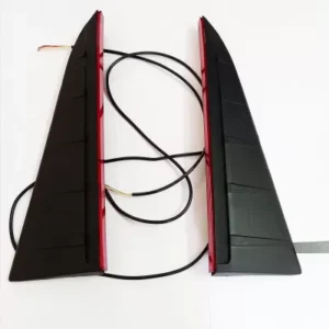 Hyundai Venue 2019-22 LED Rear Pillar Cluster Lights with Moving Matrix Turn Indicator - (Set of 2Pcs.)