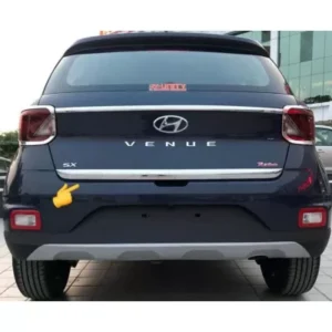 Hyundai Venue Rear Diggy Trunk Steamer Lower Chrome Garnish