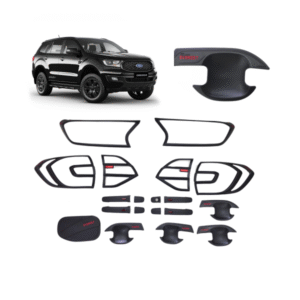 Ford Endeavour Matte Black Combo Kit (Set Of 5 Items)