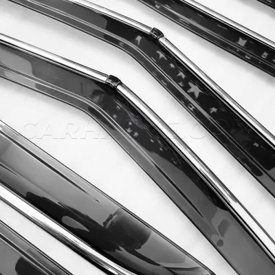 Galio Chrome Line Door Visor for Kia Carens Clavis 2025 Onwards - Image 2