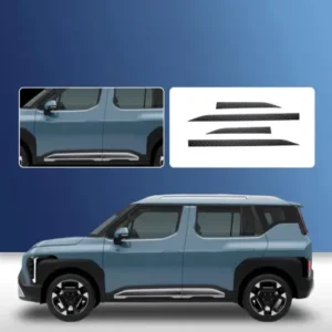 Cartrix Side Door Cladding for Kia Syros 2025 Onwards - Full Black