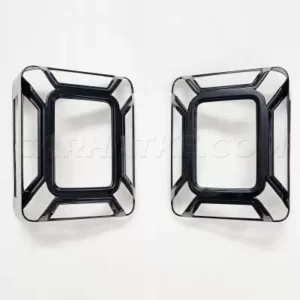 Mahindra New Thar 2020 Onward Tail Light Glossy Black Garnish (Set of 2 Pcs.)