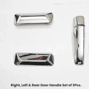 Cnleague Door Handle Cover for Mahindra Thar 2020 Onwards - Chrome Finish