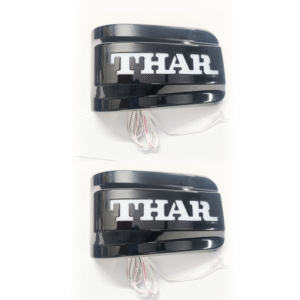 Cnleague Side Mirror LED Indicator Lights for Mahindra Thar 2020 Onwards - Chrome Finish