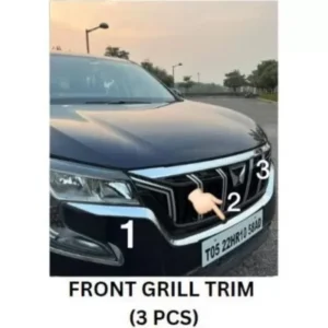 Cnleague Mahindra XUV 700 2021 Onwards Front Grill Lower Chrome Garnish
