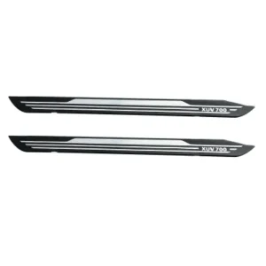 Carhatke O.E Type Side Foot Step for Mahindra XUV 700 2021 Onwards -Black & Silver