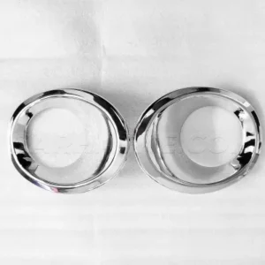 Maruti Suzuki New Baleno 2nd Generation 2022 Onward Fog Lamp Chrome Ring Cover Trim Set Of 2