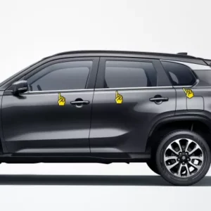 Cnleague Lower Window Chrome Garnish for Maruti Suzuki Grand Vitara 2022 Onwards