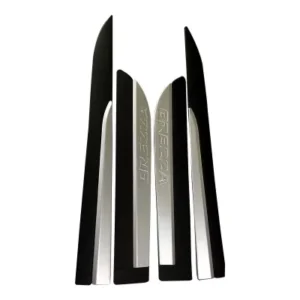 Maruti Vitara Brezza Door Side Cladding Set (Black & Silver)