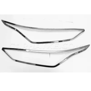 Nissan Magnite 2020 Onwards Headlight Chrome Garnish Cover (Set of 2Pcs.)