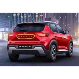 Nissan Magnite Logo Chrome 3D Letter Emblem Full Set in High Quality ABS Material