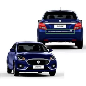 Premium Quality Dicky Chrome Trim Garnish For Maruti Suzuki Swift Dzire 2017
