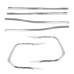 Cnleague Full Window Chrome Garnish for Mahindra Scorpio N 2022 Onwards