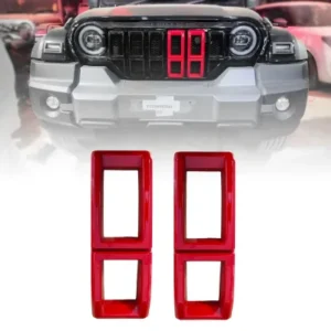 Grill Ring for Mahindra Thar Roxx 2024 Onwards - Glossy Red