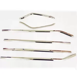 Renault Triber Lower Window Chrome Garnish Trims (Set Of 6 Pcs.)