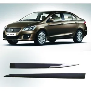 Maruti Suzuki Ciaz Door Side Beading (Black & Chrome)