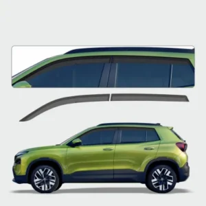 Galio Black Door Visor for Skoda Kylaq 2025 Onwards