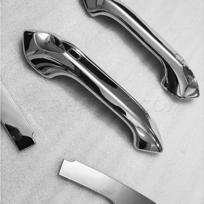 Cnleague Tata Altroz 2019 Onwards Door Handle Chrome Garnish - Image 2
