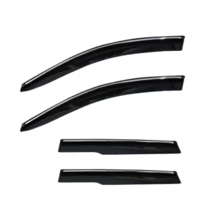 GFX Tata Harrier 2019 Onwards Door Visor with Chrome Line