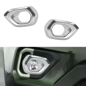 Tata Nexon 2020-23 Fog Light Chrome Garnish Cover (Set of 2Pcs.)
