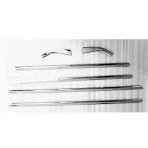 Cnleague Tata Punch EV 2024 Onwards Lower Window Chrome Garnish Trims